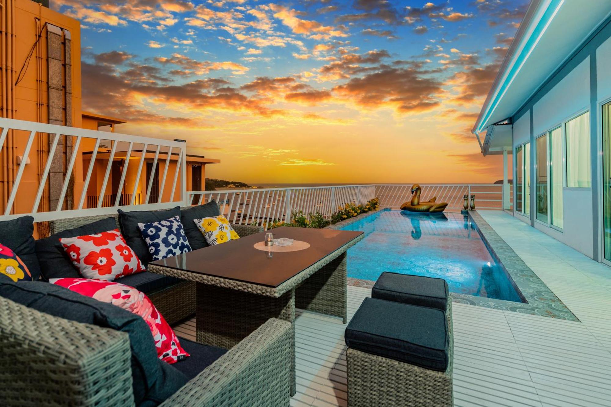 Mona Seaview Pool Villa Beach Front Aoyon Beach Ban Makham Exteriér fotografie