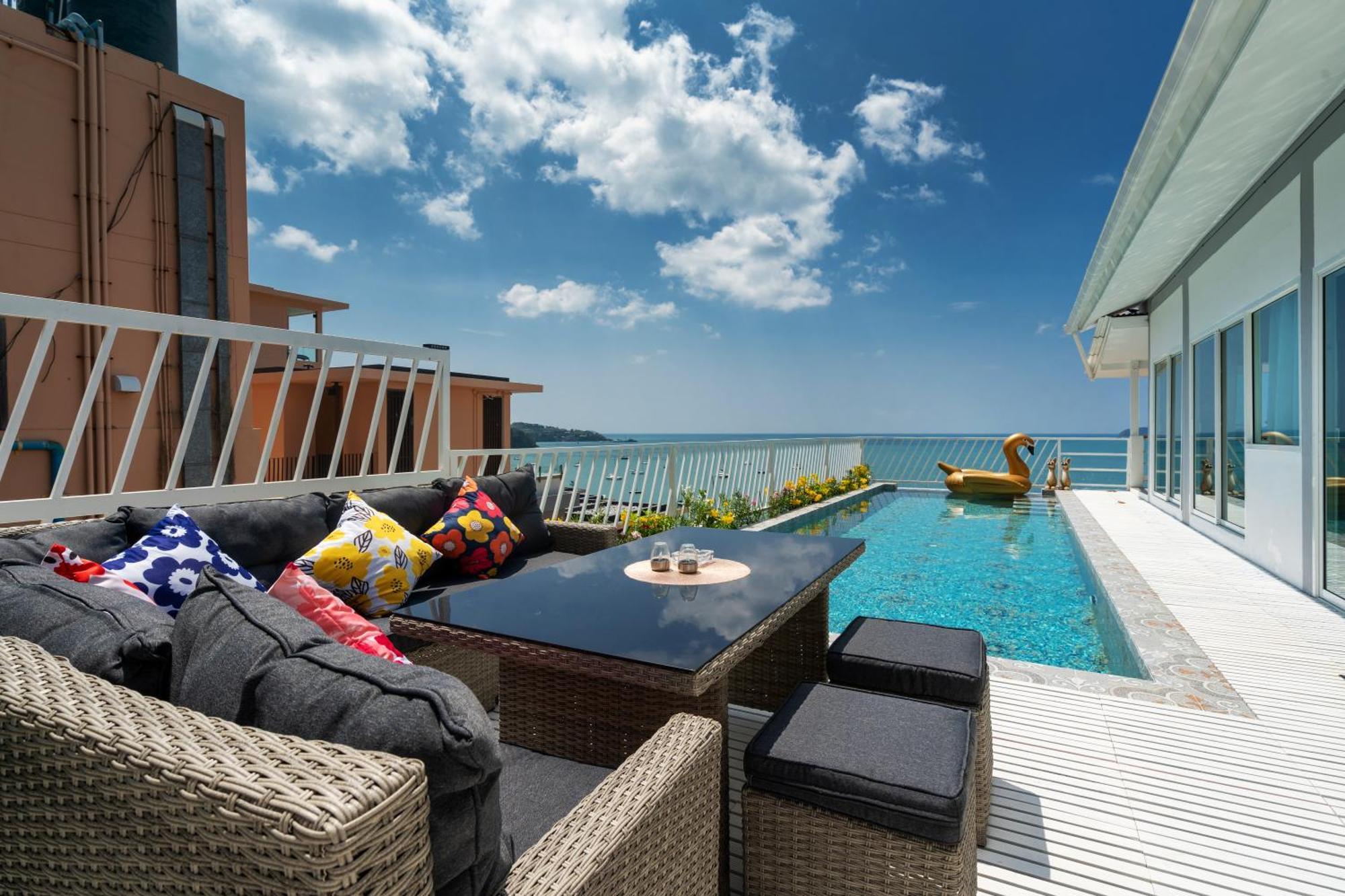 Mona Seaview Pool Villa Beach Front Aoyon Beach Ban Makham Exteriér fotografie