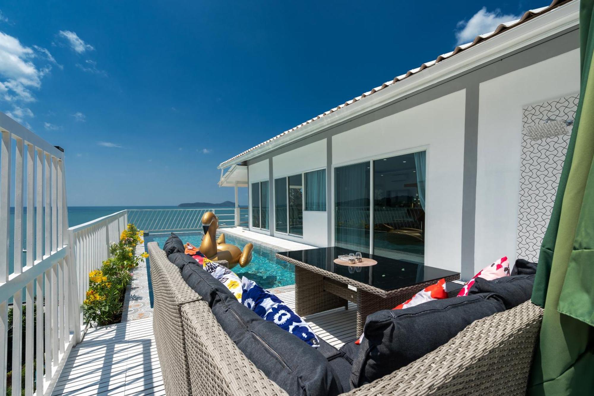 Mona Seaview Pool Villa Beach Front Aoyon Beach Ban Makham Exteriér fotografie