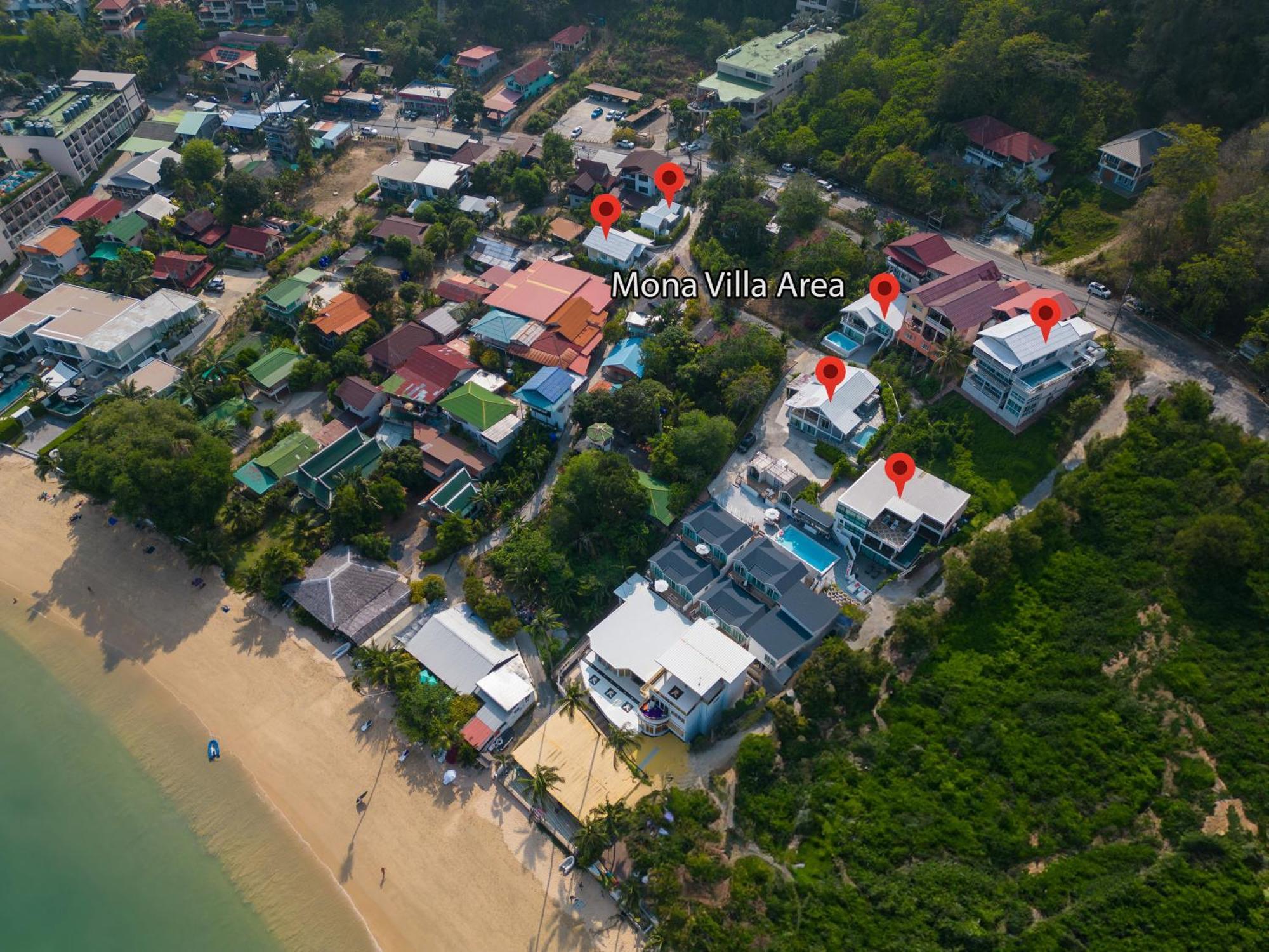 Mona Seaview Pool Villa Beach Front Aoyon Beach Ban Makham Exteriér fotografie