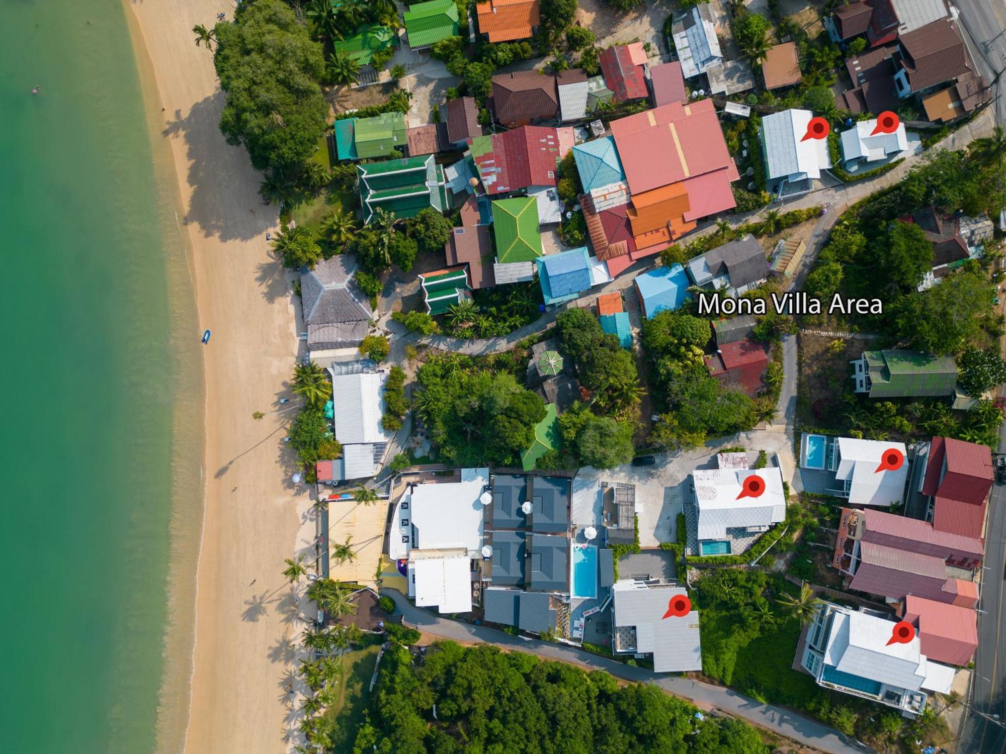 Mona Seaview Pool Villa Beach Front Aoyon Beach Ban Makham Exteriér fotografie