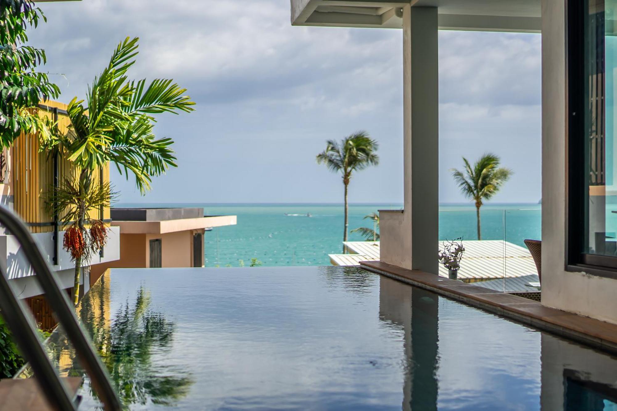 Mona Seaview Pool Villa Beach Front Aoyon Beach Ban Makham Exteriér fotografie