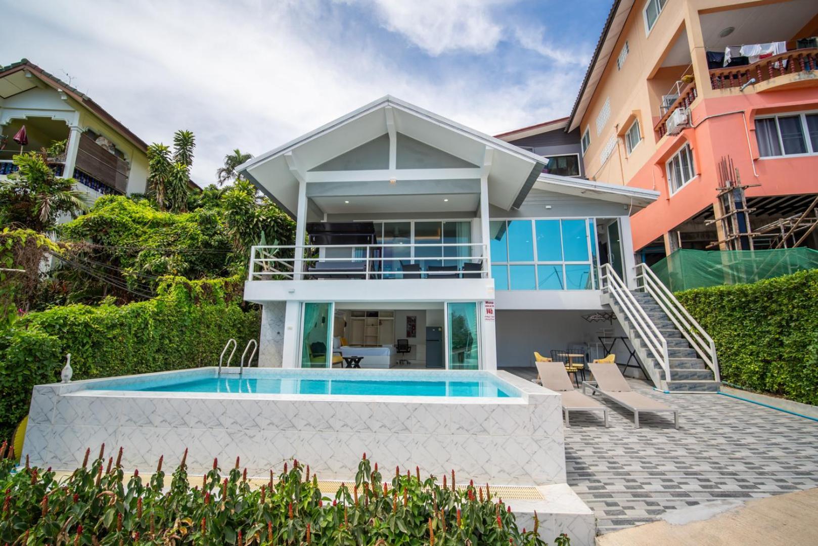 Mona Seaview Pool Villa Beach Front Aoyon Beach Ban Makham Exteriér fotografie